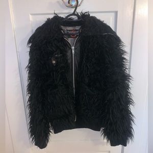 Lip service fur jacket